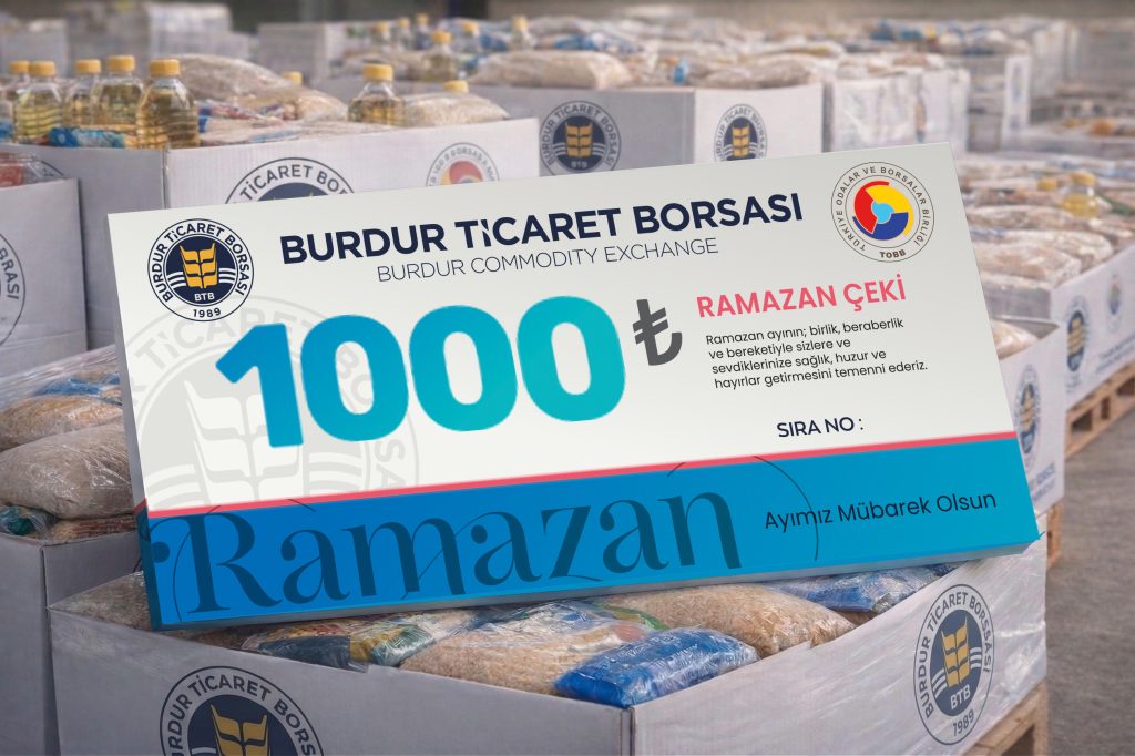 BTB’den 1000 Aileye Ramazan Desteği